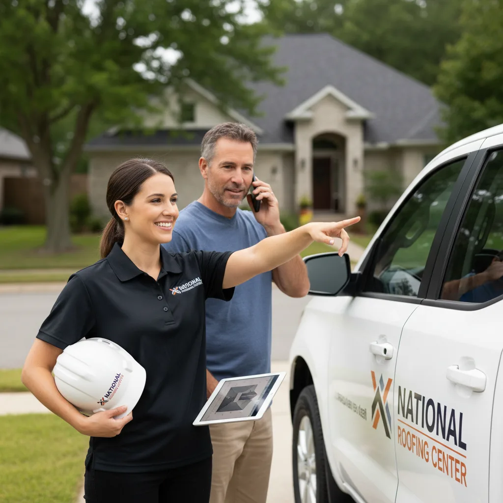 National Roofing Center customer support in Earp